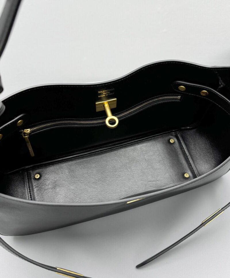 Balenciaga Bel Air Small Shoulder Bag Black